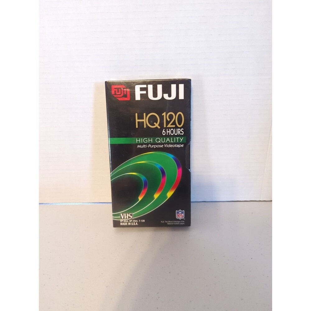 Fujifilm HQ T-120 Blank VHS Tape